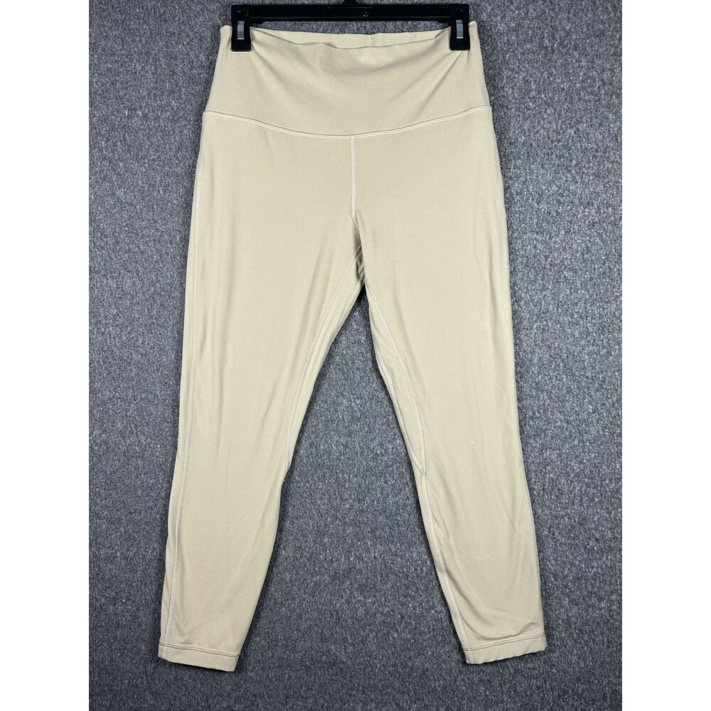 Lululemon Align High-Rise Pant" Double Lined - Beige/Tan, Size 10